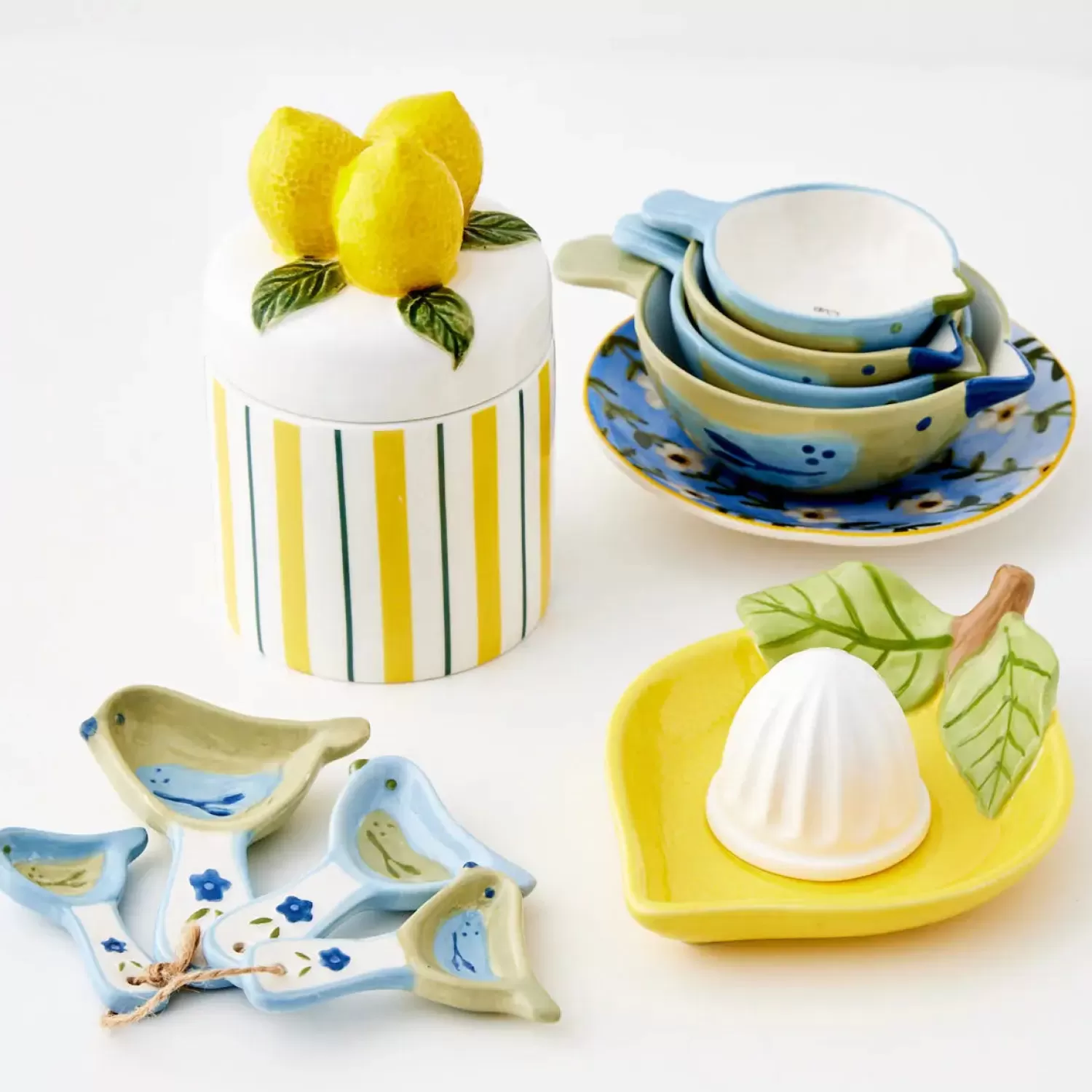 chickadee_ceramic_measuring_cups_2.webp GigiandTom Chickadee Ceramic Measuring Cups* Kitchen Accessories