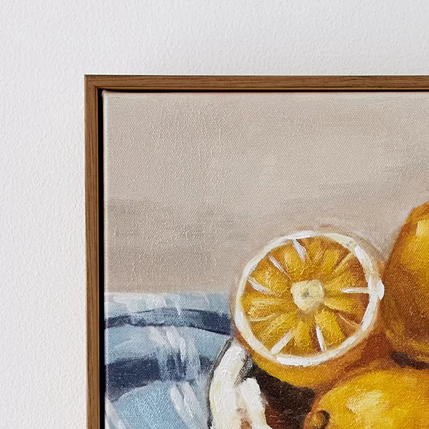 lemon_bowl_framed_canvas_oil_painting_2.webp GigiandTom Lemon Bowl Framed Canvas Oil Painting* Wall Art
