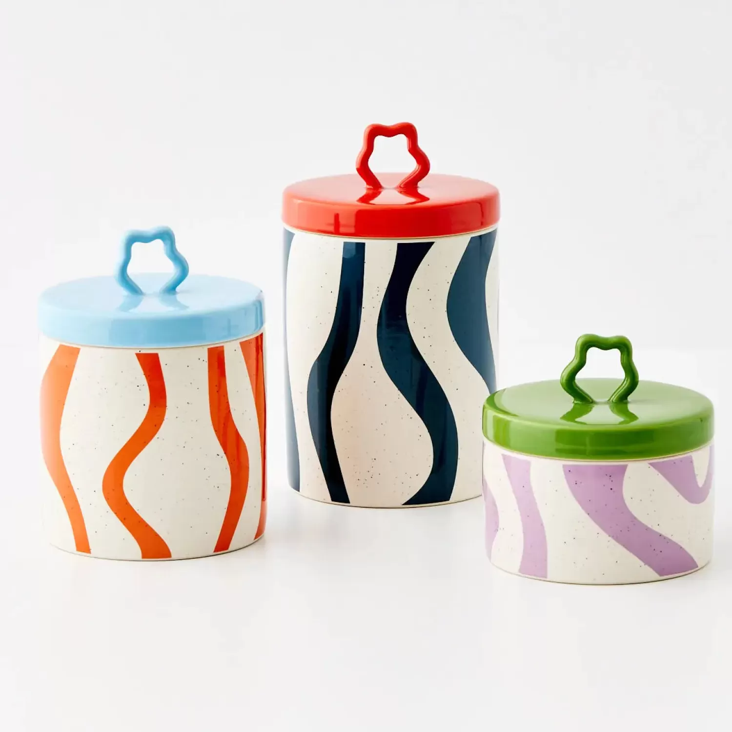 whorl_kitchen_ceramic_canister_medium_3.webp GigiandTom Whorl Kitchen Ceramic Canister Medium* Kitchen Accessories